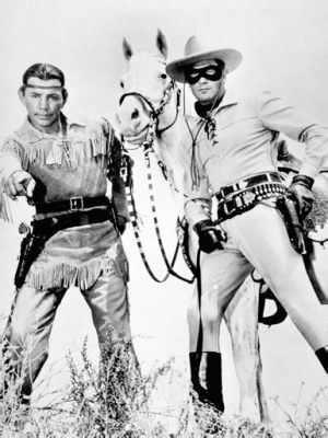  The Lone Ranger: Un eroe mascherato che cavalca verso la giustizia con Tonto al suo fianco!